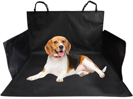 Tapis de Siège Arrière pour Animaux,Protecteur polyvalent de siège voiture pour chien | Protège-Siège Antidérapant Anti-Poussière avec Poche de Rangement pour Voyages Longs Confortable Aventures