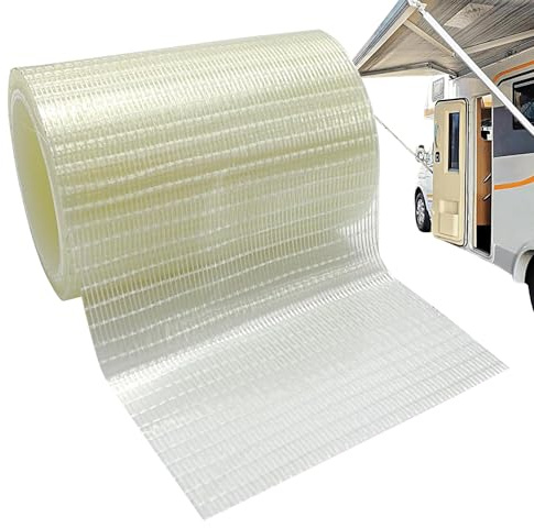 Zasdvn Bande de store - Kit de réparation de déchirure renforcée - Large couverture résistante aux intempéries - Accessoire universel