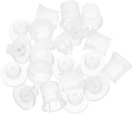10 Set de Clous Publicitaires en Acrylique pour Miroir, Fixation Murale | Installation Facile, Usage Polyvalent, Lot de 10 Set de Set, pour Bureaux et Expositions, Design Épuré et Élégant