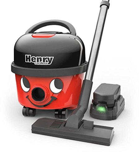 Henry HVB160x12 907226 Cordless Vacuum Cleaner, 6 Litre, 250 W, Red