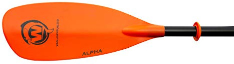 Wilderness Systems Alpha Angler Glass Kayak Fishing Paddle | Lightweight Fiberglass Blade | Adjustable Carbon/Fiberglass Shaft (240-260cm), 8070210