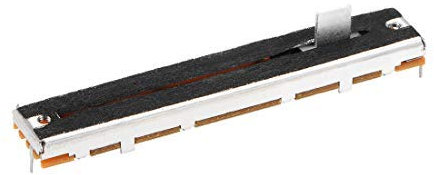 1 Stück Fader Variable Widerstände Mischpult 88 mm gerade Slide Potentiometer B103 10 K Ohm Linear Einzigartiger Potentiometer für Skala Tuning