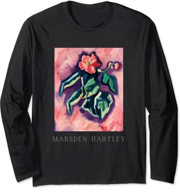 Rosa Begonien von Marsden Hartley Langarmshirt