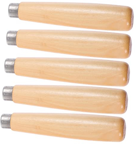 Housoutil 5stücke Teiliges Holzfeilen-handgriff Ergonomisch Geformter Ersatzgriff Für Feilen Und Werkzeuge Langlebig Und Stabil Für Holz Metallbearbeitung