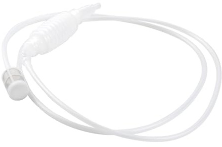 Rumyve Siphon Home Beer Siphon Filter,Siphon Pump Manual Hose,Handmade DIY Wine Siphon Pump Siphon Hose Filter Wine Size of About 2m