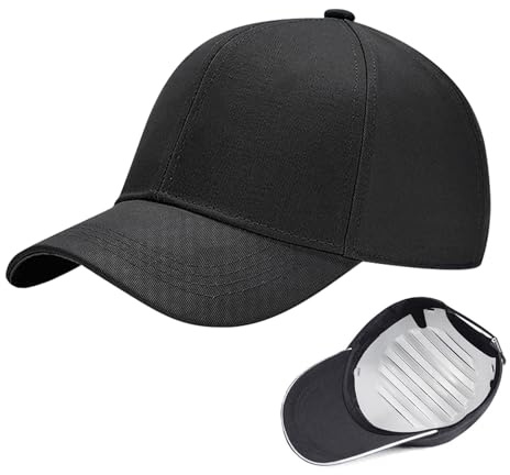 Bonnet de sécurité - Casque de baseball anti-collision, casque portable pour vélo | Bonnet de protection de baseball respirant avec insert dur pour travailleurs d'âme