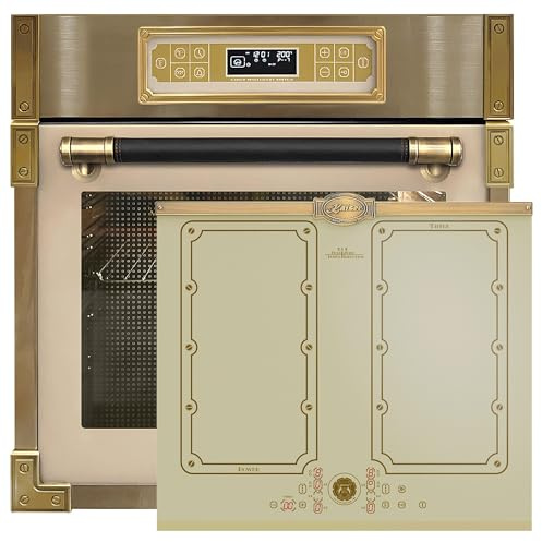 Kaiser EH 6726 ElfAD+KCT 6192 FI ElfEm Autark - Juego de horno eléctrico (80 L, con placa de inducción, 60 cm, zona libre con 2 zonas de inducción flexibles)