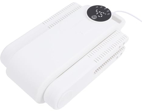 Alomejor Asciuga Scarpe Elettrico Distribuzione Efficiente Dell'aria Temperatura Costante per Uso Domestico Asciuga Scarpe in Plastica + Metallo