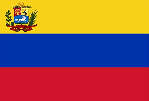 magFlags Bandera Large Venezuela utilizada de 1836 a 1859, de franjas iguales | bandera horizontal | 1.35m² | 90x150cm