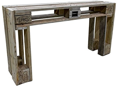 Schroth Home Pali Bierbank Vintage 124 x 28 x 67 cm – Bierbank aus Holz – Festzeltbank im Vintage Look – robust massiv pflegeleicht