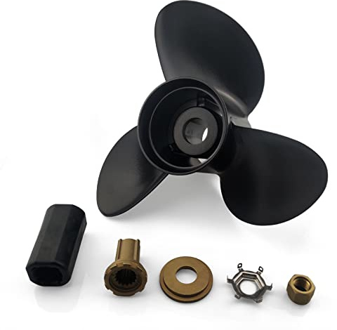 CAPTAIN Bootspropeller passend für Mercury-Außenbordmotor, 135–300 PS, 15 Spline-Zähne, Außenbord-Requisite, passend für Mercruiser-Motoren, OEM-Aluminium-Propeller für Rechtslenker