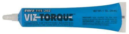 Vibra-Tite® | Viz-Torque® 202 Schraubensicherungslack | Manipulationssiegel | Siegellack | Garantiesiegel | Sicherungslack – Inhalt: 30 ml | Farbe: Blau