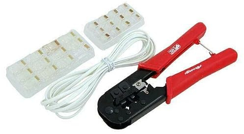 Neilsen, 2 in 1 Telephone Plug Crimping Cutting Stripping Pliers (Genuine Neilsen CT4521)