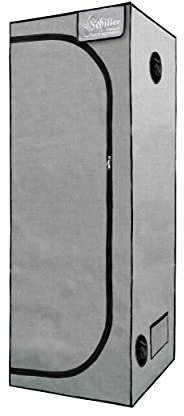 (S) chillerbox - Growzelt 70 x 70 x 200 cm - Schiller German Grow Equipment - Grow Box