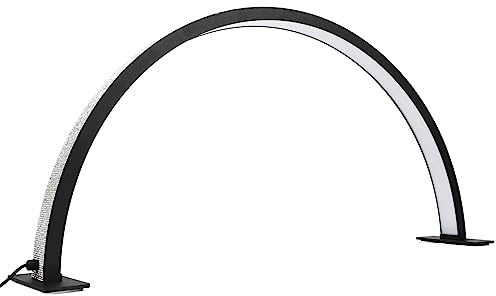 Bewinner Wimpern-LED-Licht, LED-Tischlampe, 28 Zoll, 3000 K–6000 K, Verstellbar, 3 Farben, Nagel-Schreibtischlampenbeleuchtung, Schwarz Diamant, (Bewinner8vetgwrqg2-11)