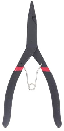 MANGO Alicates para Anillos de Seguridad y Retención, Punta en Ángulo 90°, Acero de Alta Resistencia, Apertura 40mm, Grosor 2mm, Mango Ergonómico PVC