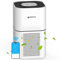 Multi-Zertifizierte Luftreiniger Allergiker mit WiFi/APP, CADR 300m³/h für 120㎡ Große Räume, Air Purifier mit Luftqualitätssensor, Timer, HEPA Luftfilter gegen Gerüche, Tierhaare, Schimmel, Staub