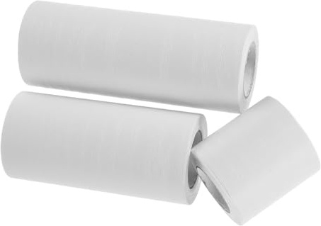 CANIGHT 3rolls Self-Adhesive Flexible Skirting Board Trim Easy Peel and Stick Wall Molding for Home Decor Durable Baseboard for Living Room Bedroom and Hallway Roll White Wood Grain