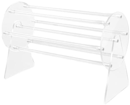 Acryl Krallen Organizer, 360° Rotating Acryl Haarspangenhalter, Haarreif Organizer, Acryl Klauenclip-Organizer, Transparente Haarspangen Organisieren Rack Für Frauen Mädchen Klauenklammernhalter