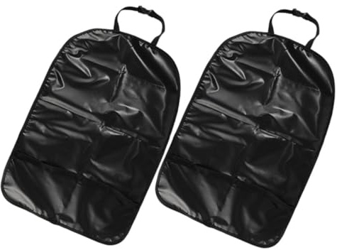 ifundom 2piezas Protectores De Respaldo Para Asiento De Coche Impermeables y Antipatadas Fundas Para Asientos Traseros Accesorios De Protección