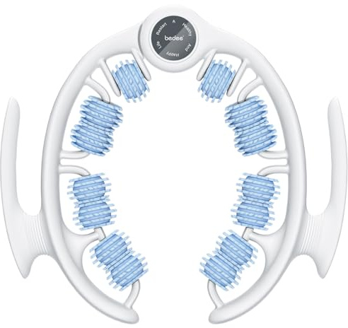bedee Manuelles Anti-Cellulite Massagegerät - Abnehmbare Massageköpfe und Rollen zum Anheben, Straffen und Glätten der Haut, Oberschenkel und Gesäß, Blau