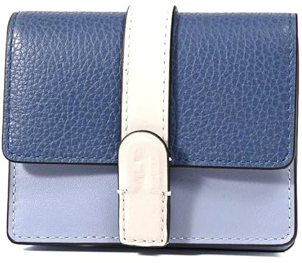 Furla Kartenetui Grazia Denim + Wolke + Creme (WP00499-BX1588-3780S-1-007), Denim+Wolke+Sahne, M, Zeitgenössisch