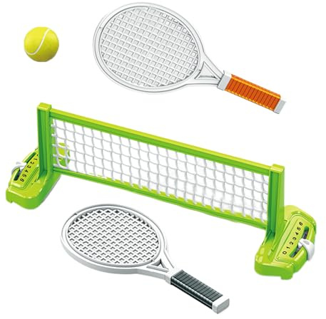 Portable Table Tennis Set, Recreational Play Equipment, 11.22x3.31x3.66 inches Game Kit with 2 Rackets 1 Ball, Lightweight PP Material Paddle, Indoor Outdoor Sport Gear with Compact Design, Fun Game