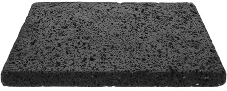 jojofuny Plancha de Piedra Volcánica para Barbacoa Estilo Coreano, Rectangular, Distribución Uniforme del Calor, Fácil de Limpiar, Adecuado para Cocinar Mariscos y Verduras en Barbacoas