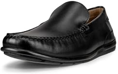 ECCO Men's Classic MOC 2.0 Driving Style Loafer, Black, 11-11.5
