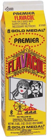 CININ – Flavacol - Sal Aromatizada Sabor Mantequilla 1 kg · Ideal para Palomitas de Cine, Snacks y Maíz Reventado