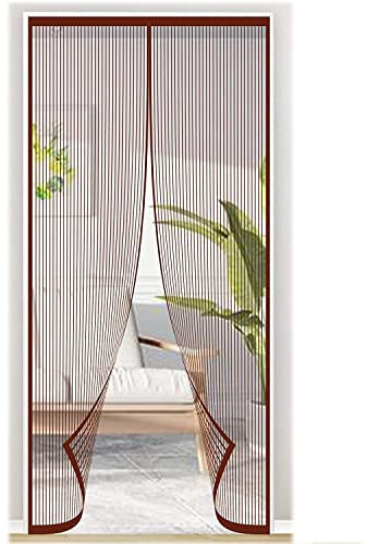 dRAGonFy Magnetische Insektenschutztür, Mesh -Vorhang, Insektenvorhang, Draußen Lassen Sie Frische Luft Im Magnetischen Vorhang, Magnetische, Weiche Tür, Sommerlich Kühl, Für Balkon, Wohnzimmer, Schi