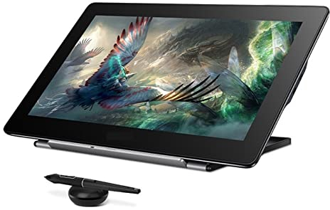 Grafiktabletts 4K-Grafiktablett-Display mit UHD 145% SRGB 8192-Stufen, batterieloser Pen&Tilt-Funktion