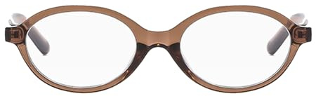 YAMEIZE Ovale Blaulicht Brille Damen Herren - Kleine Anti Blaulicht Brille Retro Blaufilter Brille Gaming Brille