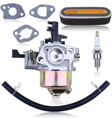 AUMEL Vergaser für GXV160 GXV140 GXV120 Motor mit Luftfilter Benzinfilter Rasenmäher 16100-ZE6-W01 16100-ZG9-M12 17210-ZE6-003 17210-ZE6-505