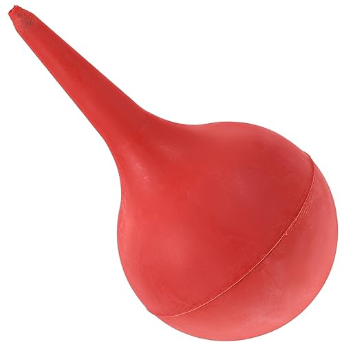 BEBEMOKO Ohrspülpumpe 90ml aus Gummi mit Besserer Kontrolle und Glatter Spitze für Effektive Ohrreinigung bei Kindern und Erwachsenen