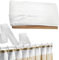 Vimmvid 1 cortina con cinta fruncidora blanca para coser, cinta fruncidora universal para coser, cinta plisada para ganchos de cortina, planchar para decoración dormitorio (30 m x 3 cm)
