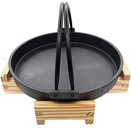 Japanischer Shouxi-Hotpot-Suppentopf, Grillplatte, Flacher Boden, antihaftbeschichtete Grillplatte, verwendet für Hotels, Restaurants, Familien und Camping