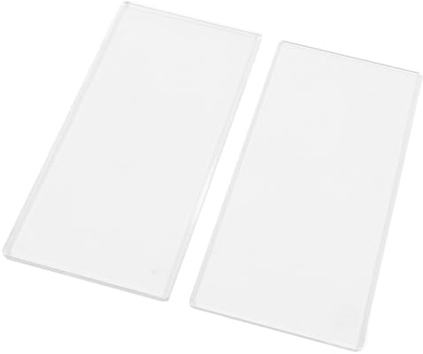 Cutting Pad Set, 5mm A Plate 3mm B Plate, for Die Cutting Machines, Alignment with Clear PE Material for Crafts Making, Lightweight and Well Crafted