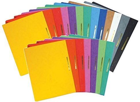 Brunnen Schnellhefter Pappe extrastark (Fact! Schnellhefter Karton, sortiert, 20er Pack Sortierung II)