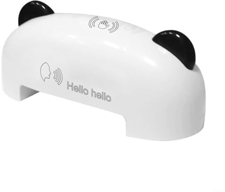 Fauhapyway Appareil de chasse d'eau pour toilettes à commande vocale automatique avec batterie 2000 mAh pour enfants, personnes âgées, la plupart des modèles