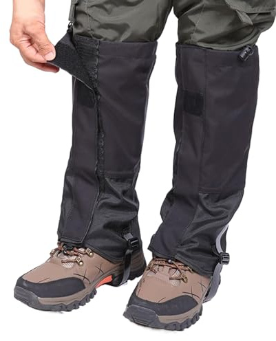 Generisch Shoe Gaiters Wasserdicht | Verstellbare Gamaschen Für Die Jagd,Atmungsactive Beinlinge Für Wanderungen Ski Regen Schneeschuhwandern Schnee