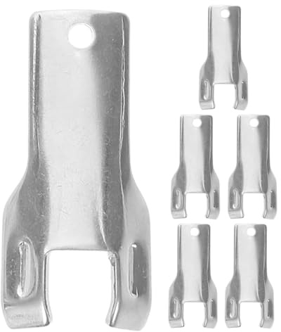 GAROZATION 6 Ersatzschlüssel für Köderboxen aus Robustem Metall mit Ergonomischem Griff Kompakt Bruchfest Kompatibel für Schädlingsbekämpfung Innen und Außen