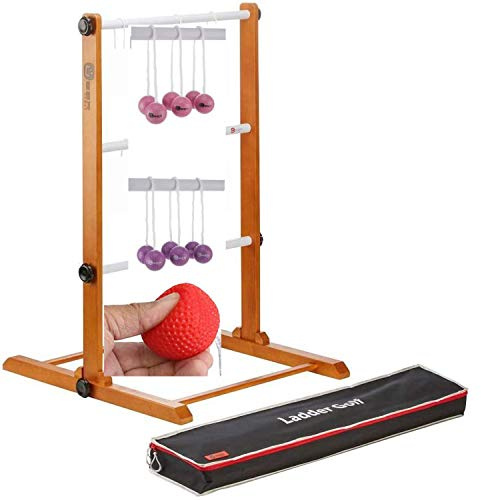 Uber Games Super Spinladder Leiter Wurfspiel mit Soft weiche Bolas