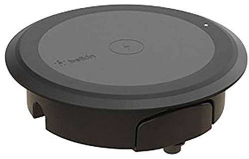 Belkin drahtloser Boost Up Lade-Spot (Anbringung auf der Oberfläche, 10 W drahtlose Ladestation zur kommerziellen Verwendung, Tischmodell, Installation erforderlich)