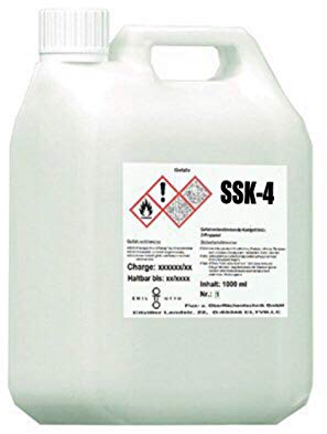 Flussmittel SSK-4, 1.000 ml No-Clean Elektronik-Flussmittel mit 4% Feststoff, perfekt zum SMD-löten, Handlöten und Litzenverzinnen