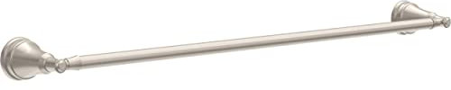 Delta Mylan MYN18-DN Porte-Serviettes Extensible en Nickel brossé pour Salle de Bain 45,7 à 61 cm avec rallonge de 15,2 cm