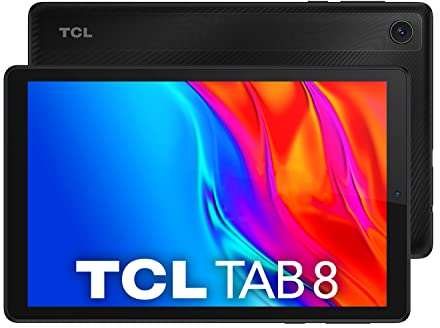 TCL Mobile TAB 8 4G Tablet (8 Zoll (20,3 cm) HD, Quad-Core, 2 GB RAM, 32 GB Speicher, erweiterbar auf 256 GB für MicroSD, Akku 4080 mAh, Android 11, Prime Black