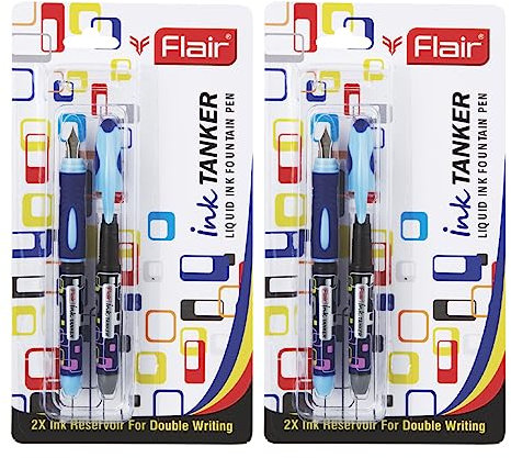 FLAIR Bläckbehållare flytande reservoarpenna – set med 2