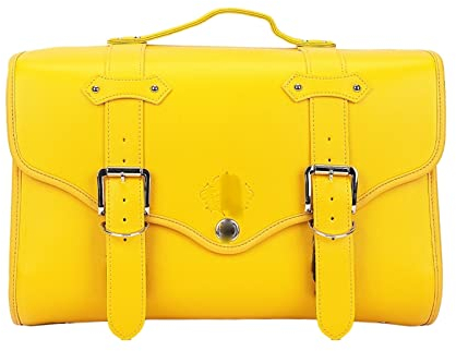 WUURAA Motorrad wasserdichte Hecktaschen Rücksitztasche Für Cruiser Für Roller Für Vespa GTS GTV 300 150 Reisegepäcktasche Gepäck (Color : Yellow)