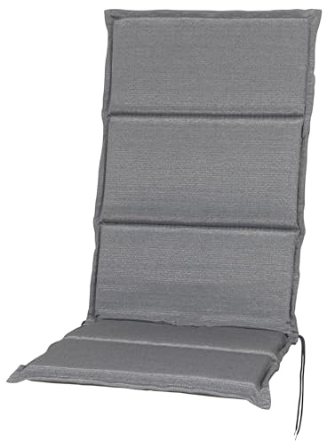 Auflage Hochlehner Elba 50318-712 hellgrau 121x50x4 cm Sun Garden